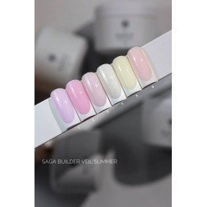 Гель Saga Builder Gel Veil Summer №006, 15 мл